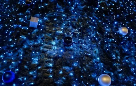 Blue lights