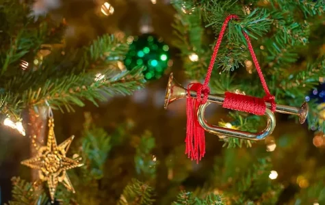 Trumpet ornament