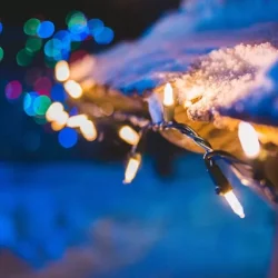 White Christmas Lights